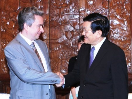 Президент СРВ Чыонг Тан Шанг принял советника президента Беларуси